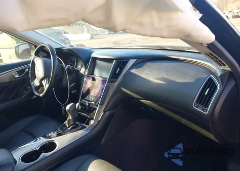 2017 Infiniti Q50 3.0T Premium z USA, uszkodzony, nr VIN JN1EV7AR4HM835538